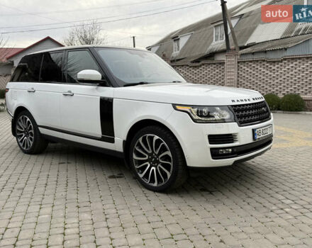 Білий Ленд Ровер Рендж Ровер, об'ємом двигуна 4.4 л та пробігом 130 тис. км за 38500 $, фото 2 на Automoto.ua