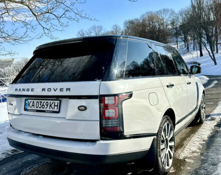 Белый Ленд Ровер Рендж Ровер, объемом двигателя 5 л и пробегом 190 тыс. км за 29000 $, фото 3 на Automoto.ua