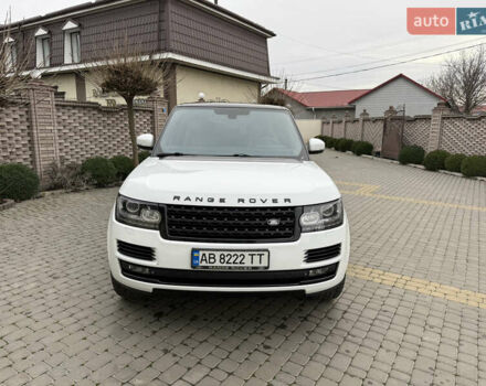 Білий Ленд Ровер Рендж Ровер, об'ємом двигуна 4.4 л та пробігом 130 тис. км за 38500 $, фото 11 на Automoto.ua