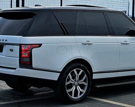 Белый Ленд Ровер Рендж Ровер, объемом двигателя 5 л и пробегом 198 тыс. км за 28500 $, фото 14 на Automoto.ua