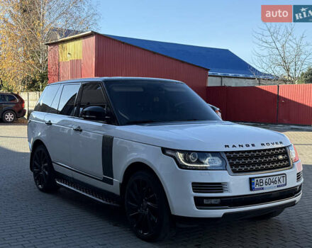 Белый Ленд Ровер Рендж Ровер, объемом двигателя 4.4 л и пробегом 182 тыс. км за 35999 $, фото 2 на Automoto.ua