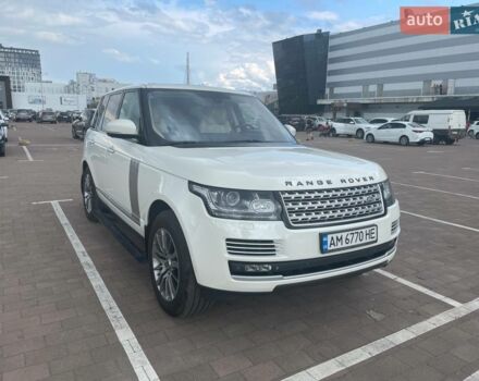 Білий Ленд Ровер Рендж Ровер, об'ємом двигуна 4.37 л та пробігом 218 тис. км за 38000 $, фото 18 на Automoto.ua