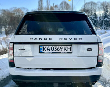 Белый Ленд Ровер Рендж Ровер, объемом двигателя 5 л и пробегом 190 тыс. км за 29000 $, фото 4 на Automoto.ua