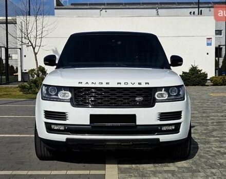 Белый Ленд Ровер Рендж Ровер, объемом двигателя 5 л и пробегом 198 тыс. км за 28500 $, фото 3 на Automoto.ua