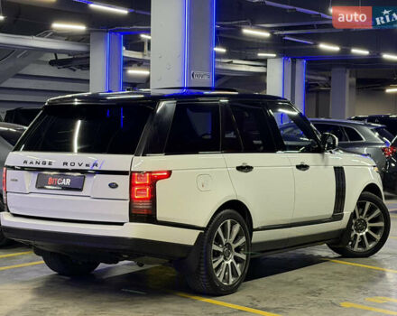 Белый Ленд Ровер Рендж Ровер, объемом двигателя 4.37 л и пробегом 240 тыс. км за 31000 $, фото 13 на Automoto.ua