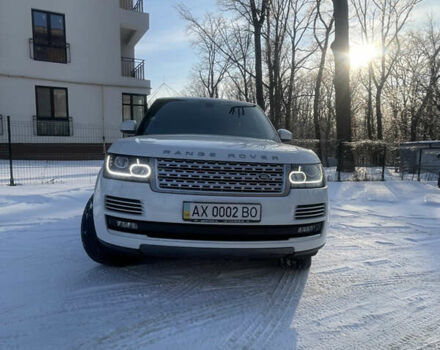 Белый Ленд Ровер Рендж Ровер, объемом двигателя 4.37 л и пробегом 91 тыс. км за 49000 $, фото 3 на Automoto.ua