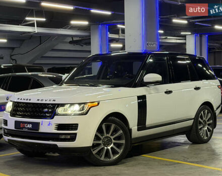 Белый Ленд Ровер Рендж Ровер, объемом двигателя 4.37 л и пробегом 240 тыс. км за 31000 $, фото 6 на Automoto.ua