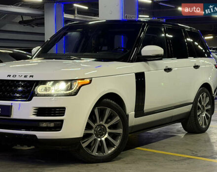 Белый Ленд Ровер Рендж Ровер, объемом двигателя 4.37 л и пробегом 240 тыс. км за 31000 $, фото 8 на Automoto.ua