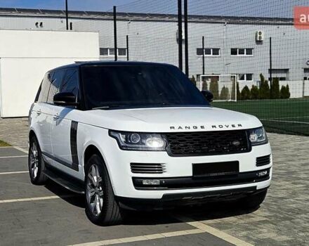 Белый Ленд Ровер Рендж Ровер, объемом двигателя 5 л и пробегом 198 тыс. км за 28500 $, фото 6 на Automoto.ua