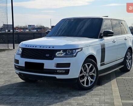 Белый Ленд Ровер Рендж Ровер, объемом двигателя 5 л и пробегом 198 тыс. км за 28500 $, фото 1 на Automoto.ua