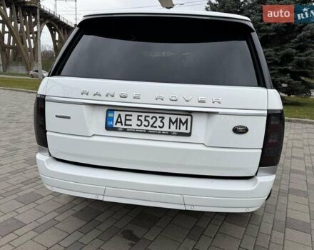 Ленд Ровер Рендж Ровер 2013 в Днепре (Днепропетровске) на Automoto.ua Белый Ленд Ровер Рендж Ровер, объемом двигателя 4.4 л и пробегом 128 тыс. км за 40000 $, фото 7 на Automoto.ua