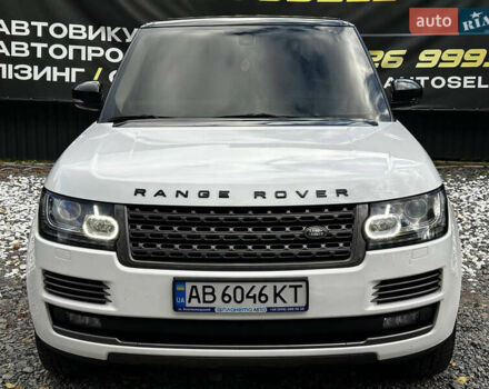 Белый Ленд Ровер Рендж Ровер, объемом двигателя 4.37 л и пробегом 180 тыс. км за 32000 $, фото 2 на Automoto.ua