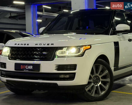 Белый Ленд Ровер Рендж Ровер, объемом двигателя 4.37 л и пробегом 240 тыс. км за 31000 $, фото 9 на Automoto.ua
