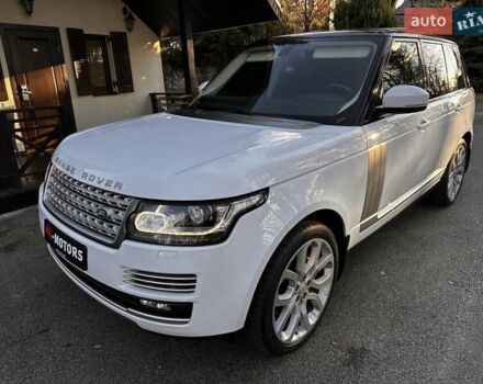 Белый Ленд Ровер Рендж Ровер, объемом двигателя 4.37 л и пробегом 267 тыс. км за 33900 $, фото 1 на Automoto.ua