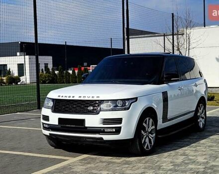 Белый Ленд Ровер Рендж Ровер, объемом двигателя 5 л и пробегом 198 тыс. км за 28500 $, фото 5 на Automoto.ua