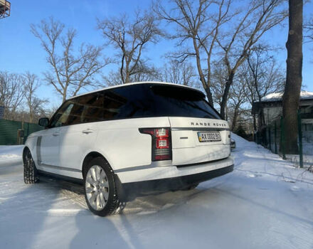 Белый Ленд Ровер Рендж Ровер, объемом двигателя 4.37 л и пробегом 91 тыс. км за 49000 $, фото 4 на Automoto.ua