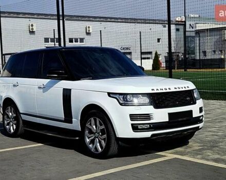 Белый Ленд Ровер Рендж Ровер, объемом двигателя 5 л и пробегом 198 тыс. км за 28500 $, фото 7 на Automoto.ua