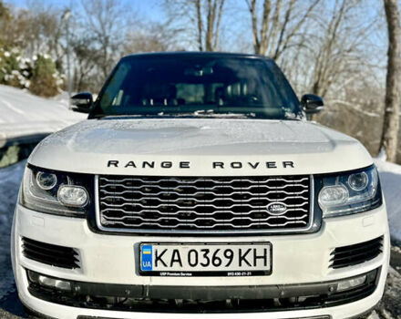 Белый Ленд Ровер Рендж Ровер, объемом двигателя 5 л и пробегом 190 тыс. км за 29000 $, фото 18 на Automoto.ua