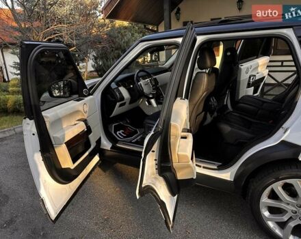 Белый Ленд Ровер Рендж Ровер, объемом двигателя 4.37 л и пробегом 267 тыс. км за 33900 $, фото 43 на Automoto.ua