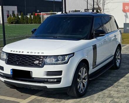 Белый Ленд Ровер Рендж Ровер, объемом двигателя 5 л и пробегом 198 тыс. км за 28500 $, фото 26 на Automoto.ua