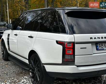 Белый Ленд Ровер Рендж Ровер, объемом двигателя 4.37 л и пробегом 180 тыс. км за 32000 $, фото 12 на Automoto.ua