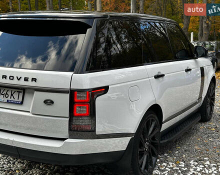 Белый Ленд Ровер Рендж Ровер, объемом двигателя 4.37 л и пробегом 180 тыс. км за 32000 $, фото 14 на Automoto.ua