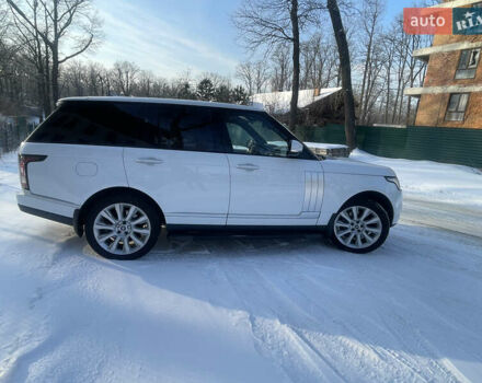 Белый Ленд Ровер Рендж Ровер, объемом двигателя 4.37 л и пробегом 91 тыс. км за 49000 $, фото 5 на Automoto.ua