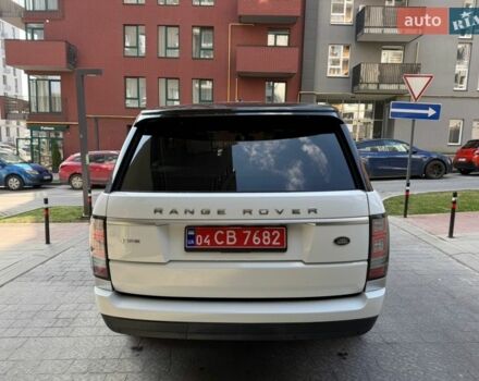 Белый Ленд Ровер Рендж Ровер, объемом двигателя 3 л и пробегом 201 тыс. км за 24400 $, фото 7 на Automoto.ua