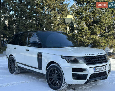 Белый Ленд Ровер Рендж Ровер, объемом двигателя 3 л и пробегом 201 тыс. км за 27900 $, фото 2 на Automoto.ua