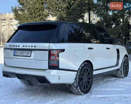 Белый Ленд Ровер Рендж Ровер, объемом двигателя 3 л и пробегом 201 тыс. км за 27900 $, фото 13 на Automoto.ua