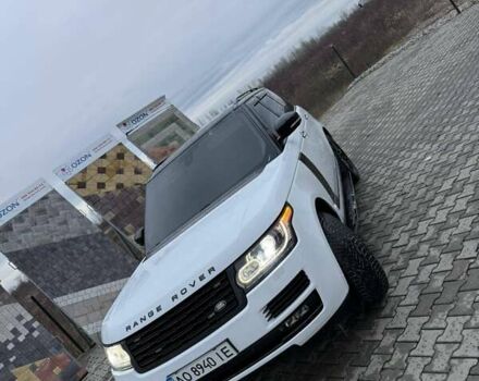 Белый Ленд Ровер Рендж Ровер, объемом двигателя 2.99 л и пробегом 150 тыс. км за 38000 $, фото 9 на Automoto.ua