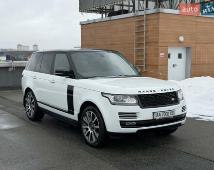Білий Ленд Ровер Рендж Ровер, об'ємом двигуна 4.37 л та пробігом 64 тис. км за 50000 $, фото 2 на Automoto.ua