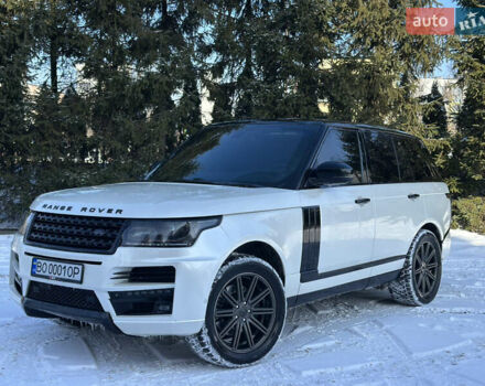 Белый Ленд Ровер Рендж Ровер, объемом двигателя 3 л и пробегом 201 тыс. км за 27900 $, фото 4 на Automoto.ua
