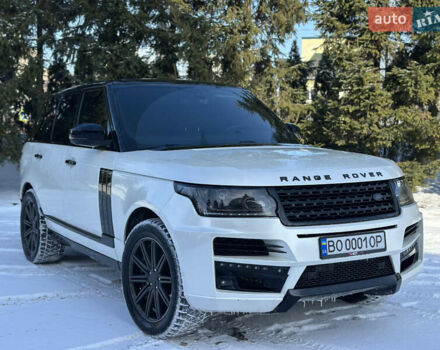 Белый Ленд Ровер Рендж Ровер, объемом двигателя 3 л и пробегом 201 тыс. км за 27900 $, фото 3 на Automoto.ua