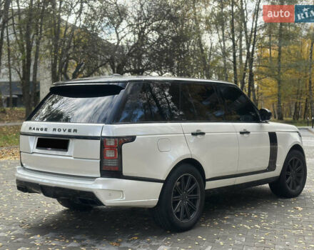 Белый Ленд Ровер Рендж Ровер, объемом двигателя 3 л и пробегом 200 тыс. км за 30500 $, фото 4 на Automoto.ua