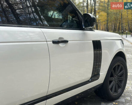 Белый Ленд Ровер Рендж Ровер, объемом двигателя 3 л и пробегом 200 тыс. км за 30500 $, фото 13 на Automoto.ua