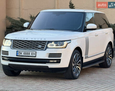 Белый Ленд Ровер Рендж Ровер, объемом двигателя 5 л и пробегом 142 тыс. км за 33000 $, фото 27 на Automoto.ua