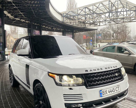 Белый Ленд Ровер Рендж Ровер, объемом двигателя 3 л и пробегом 170 тыс. км за 25500 $, фото 2 на Automoto.ua
