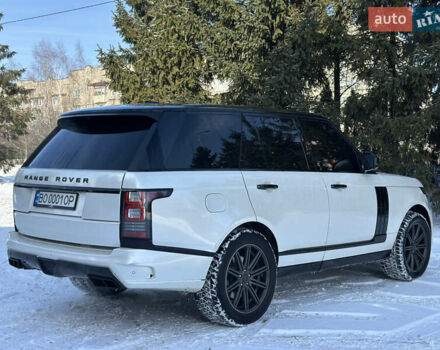 Белый Ленд Ровер Рендж Ровер, объемом двигателя 3 л и пробегом 201 тыс. км за 27900 $, фото 12 на Automoto.ua
