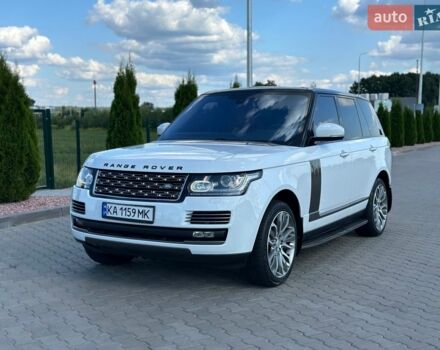Білий Ленд Ровер Рендж Ровер, об'ємом двигуна 4.37 л та пробігом 240 тис. км за 38500 $, фото 10 на Automoto.ua