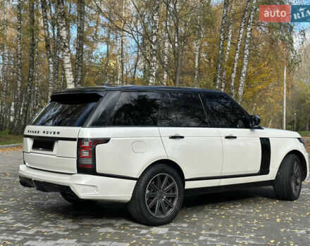 Белый Ленд Ровер Рендж Ровер, объемом двигателя 3 л и пробегом 200 тыс. км за 30500 $, фото 7 на Automoto.ua