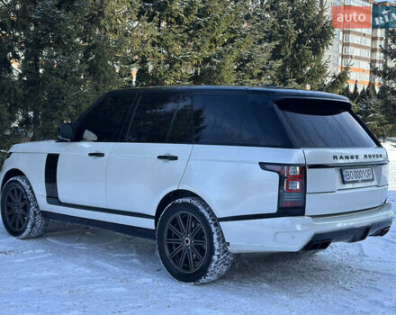 Белый Ленд Ровер Рендж Ровер, объемом двигателя 3 л и пробегом 201 тыс. км за 27900 $, фото 9 на Automoto.ua