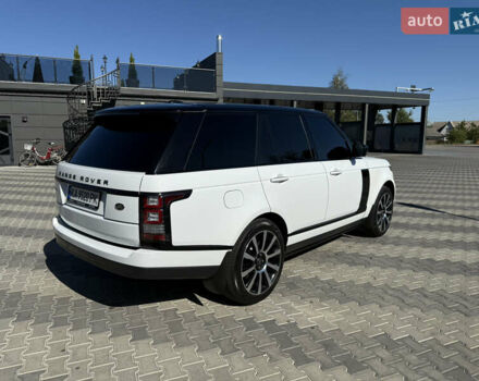 Белый Ленд Ровер Рендж Ровер, объемом двигателя 4.37 л и пробегом 215 тыс. км за 39000 $, фото 4 на Automoto.ua