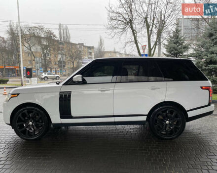 Белый Ленд Ровер Рендж Ровер, объемом двигателя 3 л и пробегом 170 тыс. км за 25500 $, фото 5 на Automoto.ua