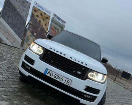 Белый Ленд Ровер Рендж Ровер, объемом двигателя 3 л и пробегом 150 тыс. км за 39999 $, фото 3 на Automoto.ua