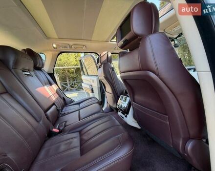 Белый Ленд Ровер Рендж Ровер, объемом двигателя 4.37 л и пробегом 278 тыс. км за 32999 $, фото 84 на Automoto.ua