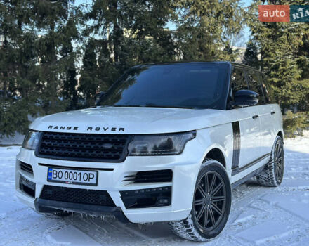 Белый Ленд Ровер Рендж Ровер, объемом двигателя 3 л и пробегом 201 тыс. км за 27900 $, фото 5 на Automoto.ua