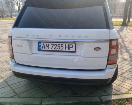 Білий Ленд Ровер Рендж Ровер, об'ємом двигуна 5 л та пробігом 155 тис. км за 45000 $, фото 10 на Automoto.ua