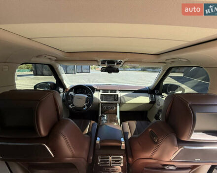 Белый Ленд Ровер Рендж Ровер, объемом двигателя 4.37 л и пробегом 215 тыс. км за 39000 $, фото 8 на Automoto.ua