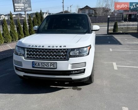 Белый Ленд Ровер Рендж Ровер, объемом двигателя 5 л и пробегом 175 тыс. км за 42000 $, фото 1 на Automoto.ua